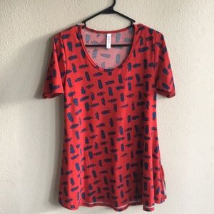 Lularoe XXS perfect tee. EUC.