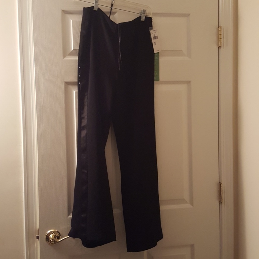 2 piece bell bottom pant suit
