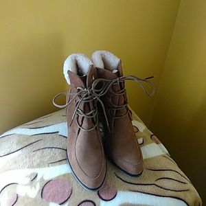 Cute Tan Booties