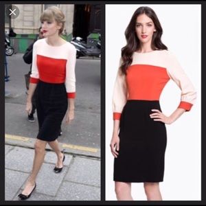 Kate Spade Color Block Sheath Dress