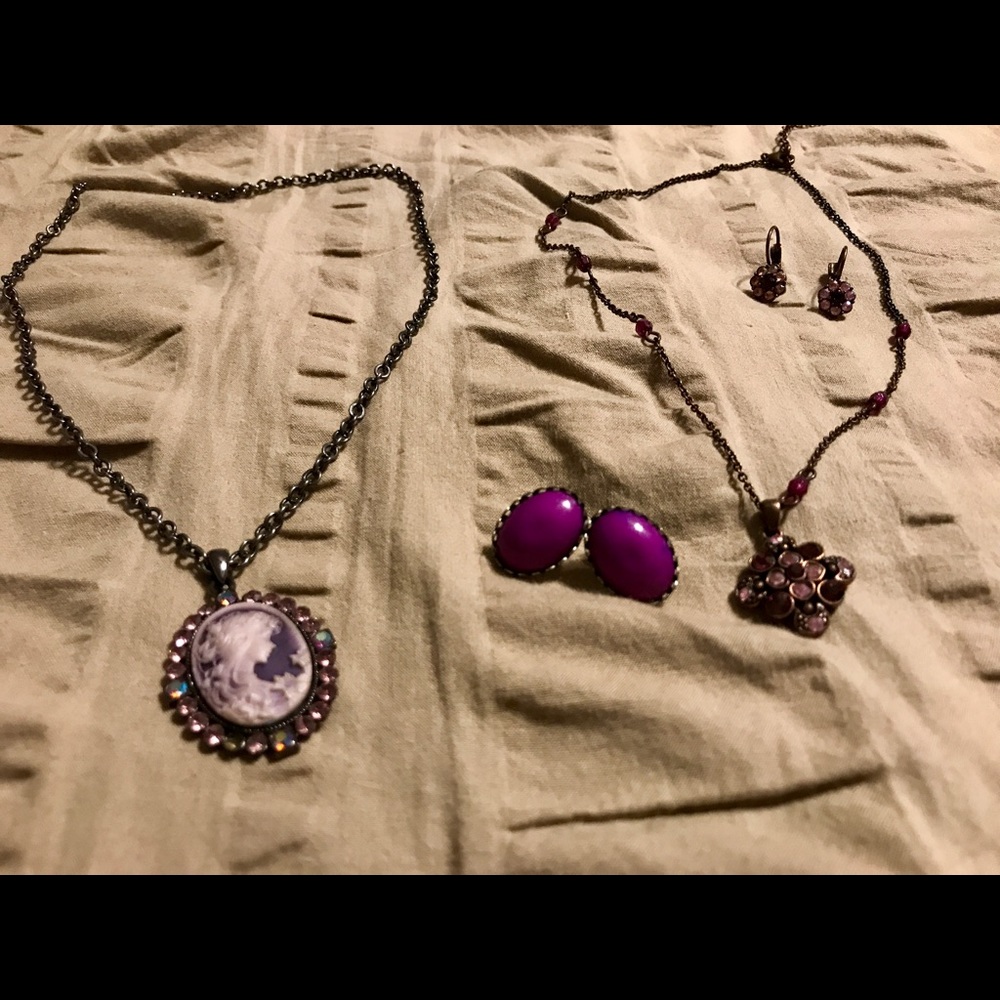 Purple jewelry!