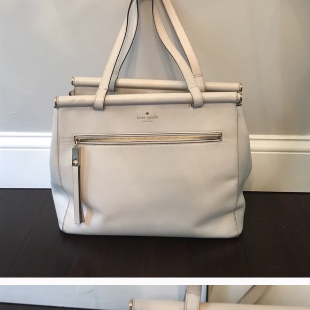 Very Used Kate Spade Cream Tote