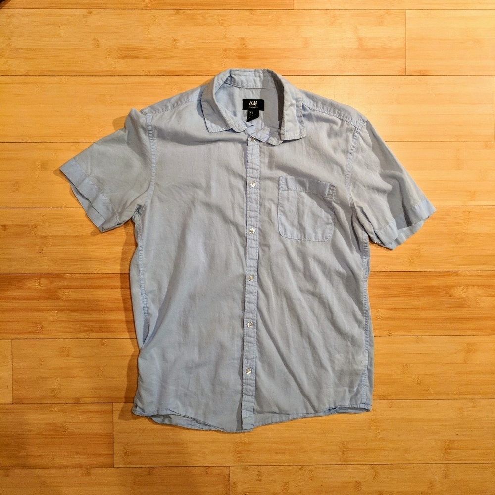 H&M short sleeve button down