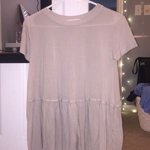 URBAN PEPLUM TEE