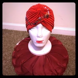 " Rhinestones are forever" Vintage Urban Turban
