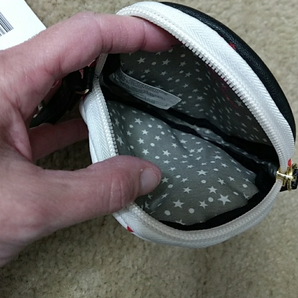 ** Betsey Johnson Baseball Coin Purse - Picture 3 of 4