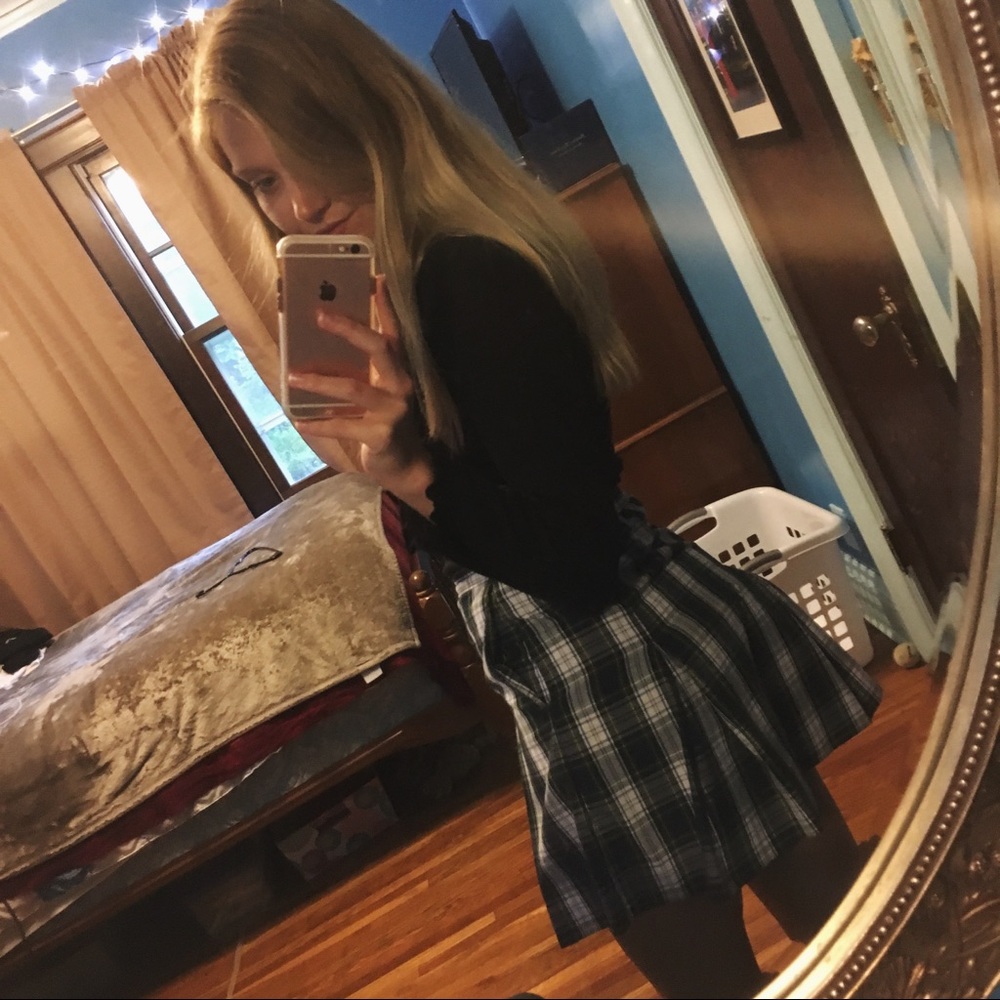 Plaid Skirt