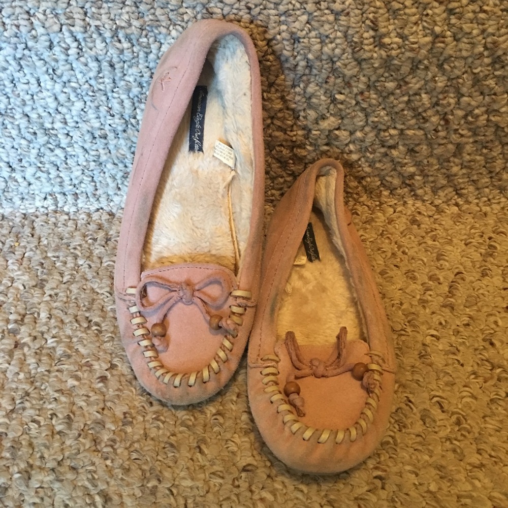 American eagle moccasins