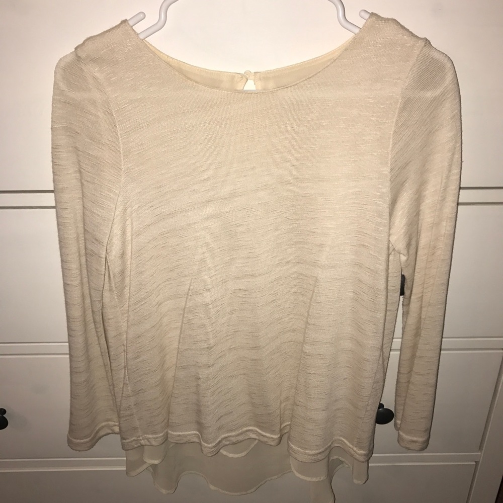Long sleeve blouse