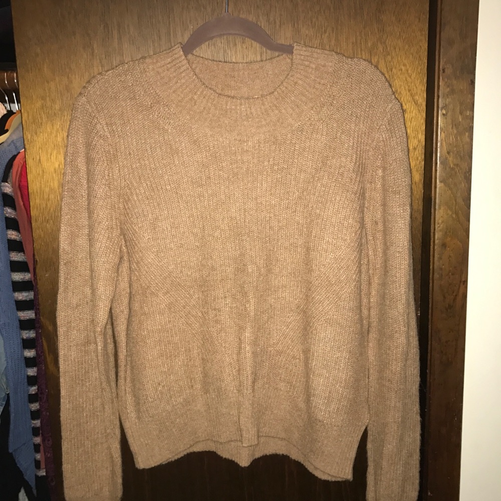 Tan comfy sweater