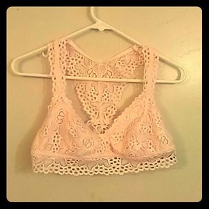 Pink bralet