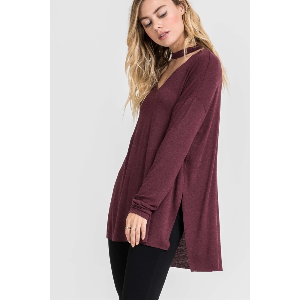 Charlie Choker Long Sleeve Top - Picture 2 of 3