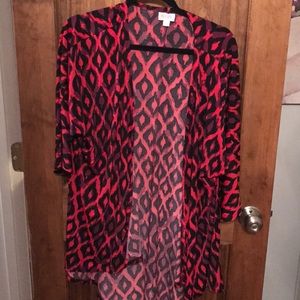 LuLaRoe Lindsey Leopard Diamond Shape