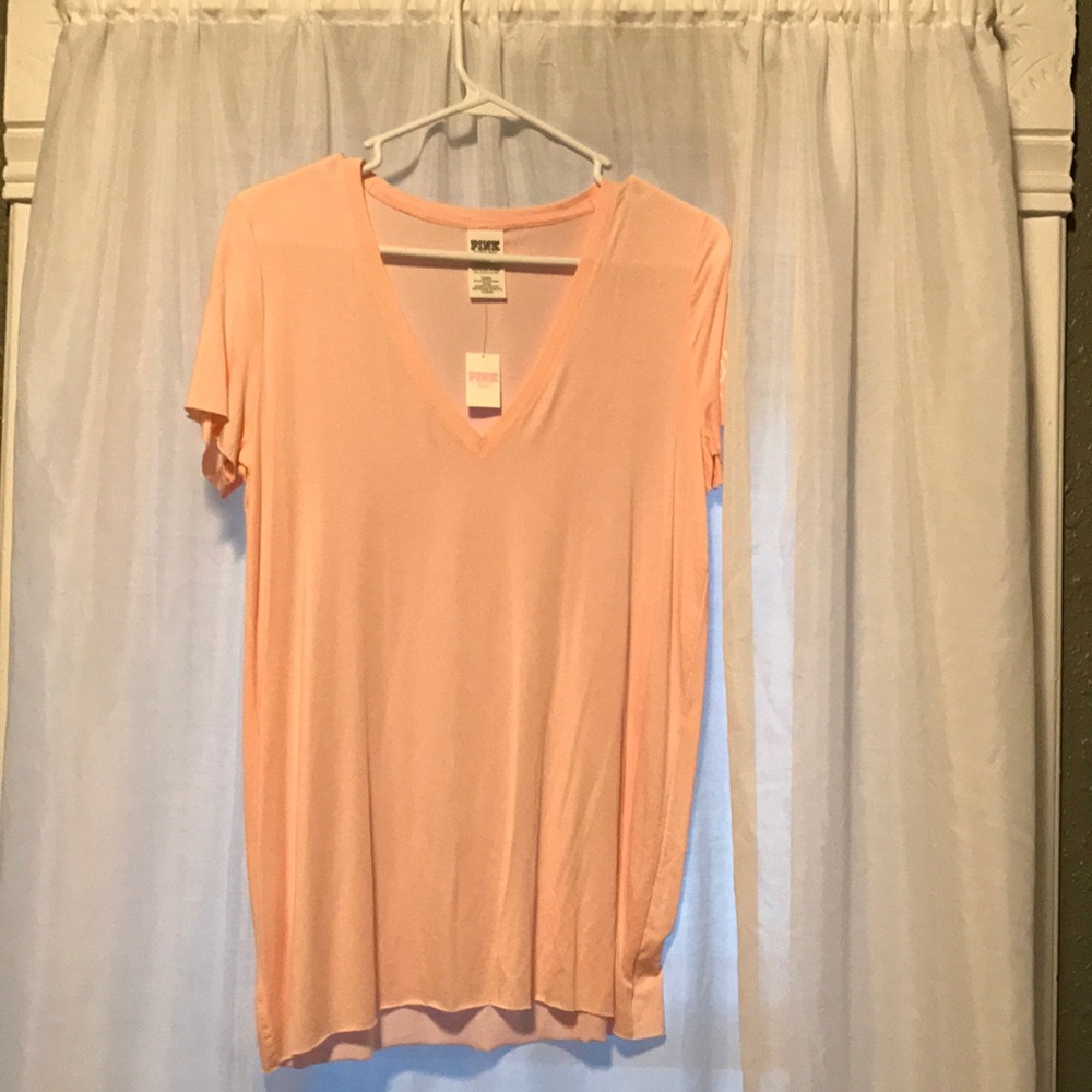 Light pink PINK vneck