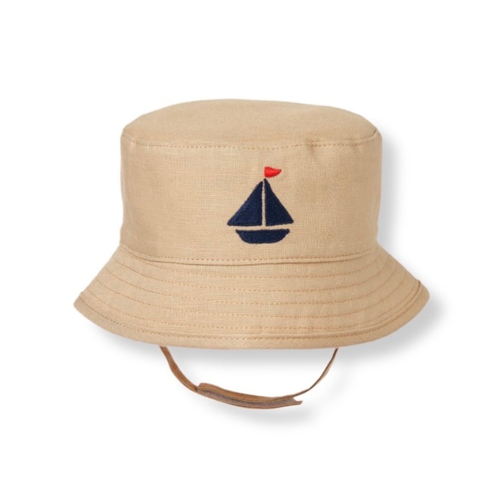 Janie and Jack Sailboat Bucket Hat