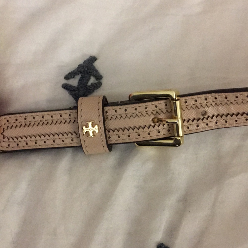 NWOT Light Pink Tory Burch Belt size M/L