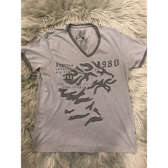 Express Other - Mens Grey Express T-Shirt