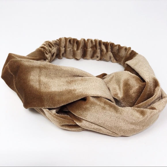 | VELVET TWIST HEADBAND | - Picture 3 of 5