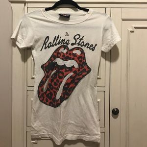 Leopard Rolling Stones T-shirt