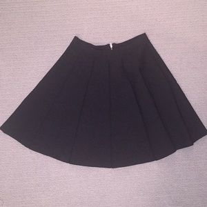 Parker black circle skirt