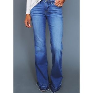 Cute denim flare jeans