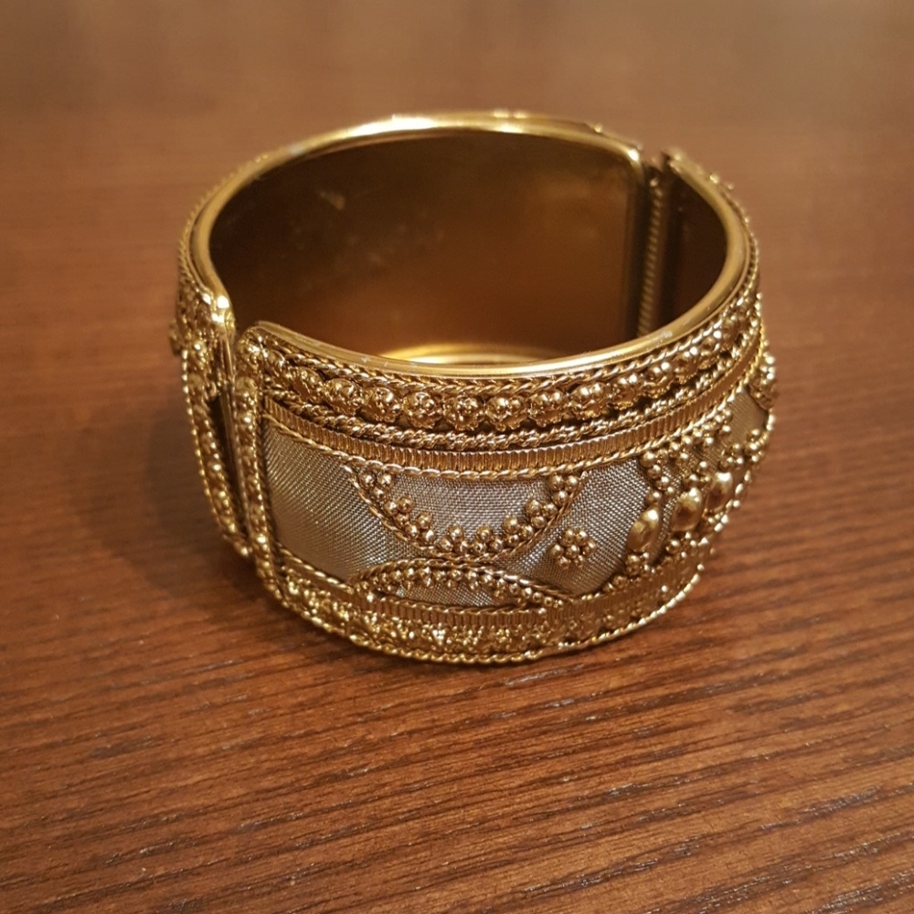 Goldtone Bangle - image 1
