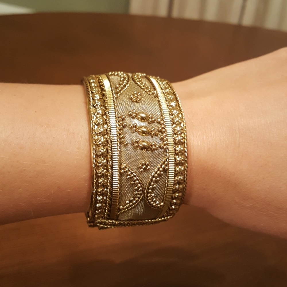 Goldtone Bangle - image 4