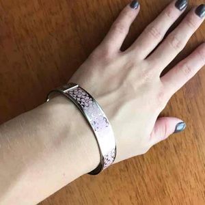 Light Pink Coach Bangle