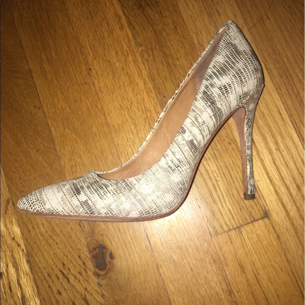 Coach Metallic Heels - Picture 2 of 7