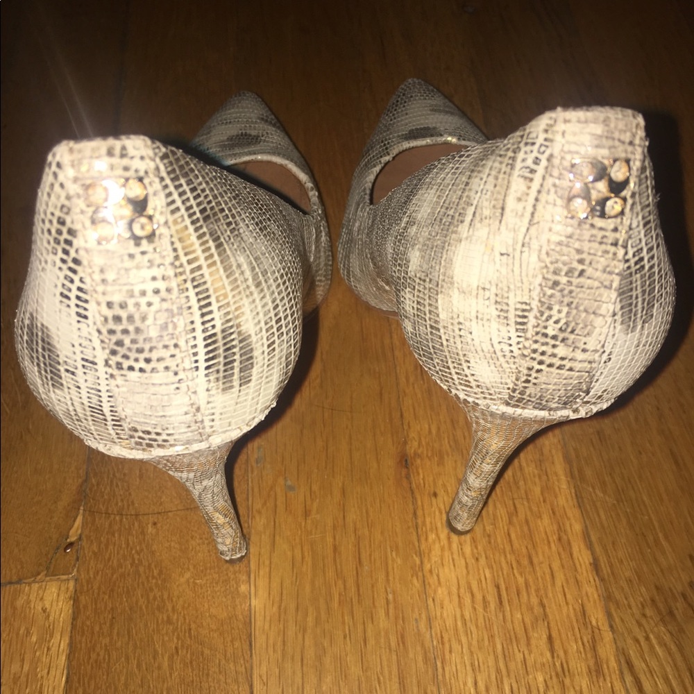 Coach Metallic Heels - Picture 3 of 7
