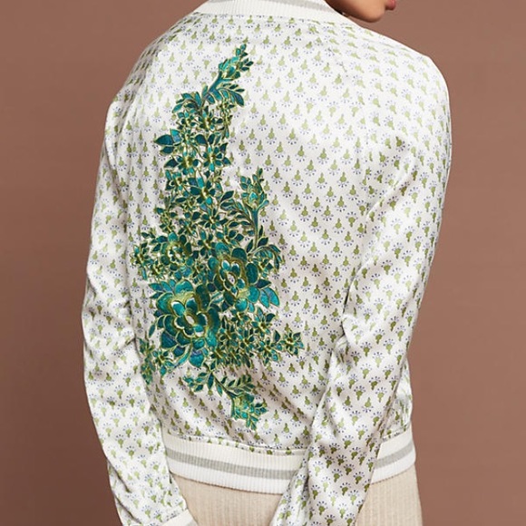 Anthropologie Jackets & Blazers - ❌SOLD❌Embroidered Bomber