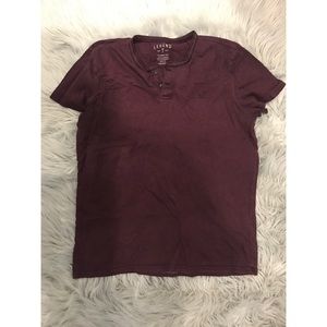 Mens Maroon American Eagle T-Shirt