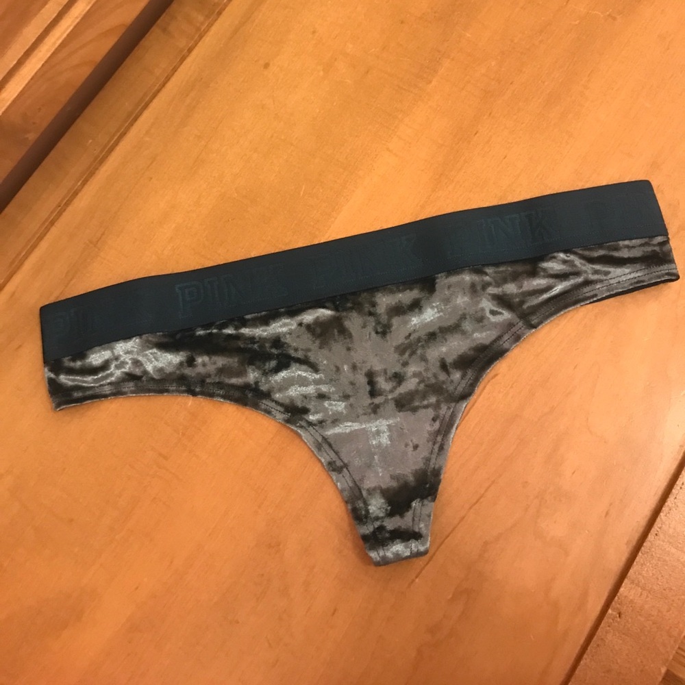 Vs pink velvet panty
