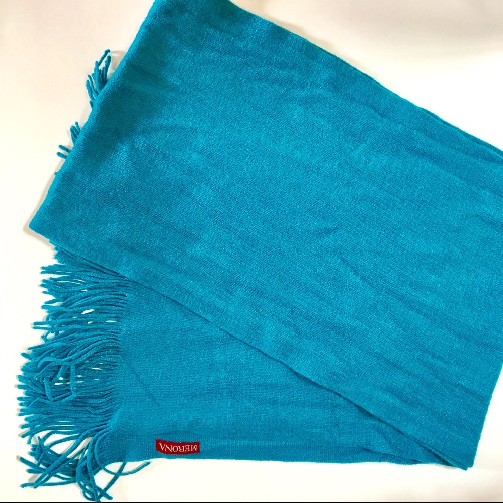 Merona NWOT Teal Blanket Scarf