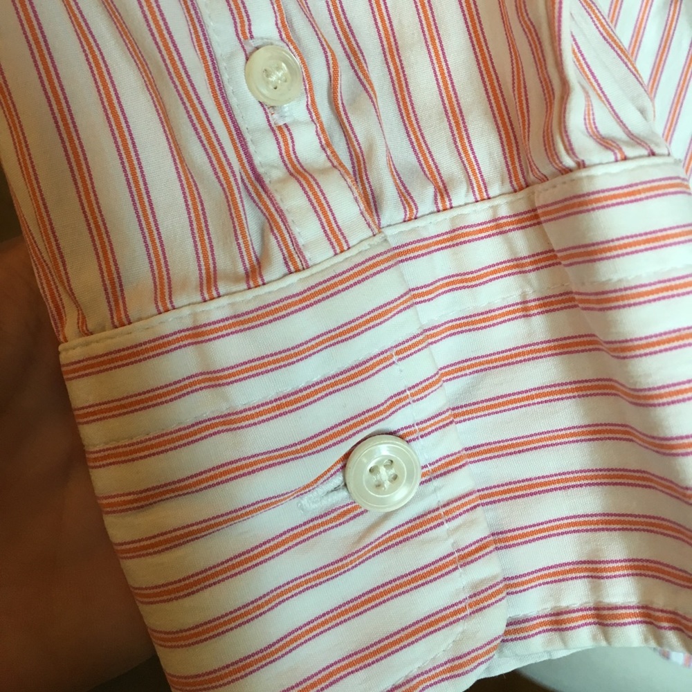 Pin stripe button down - Picture 3 of 5
