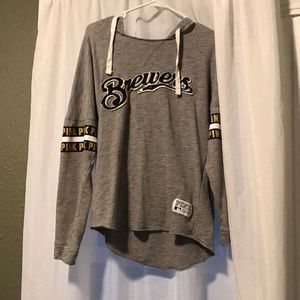 MLB Brewers sequenced sweatshirt from PINK