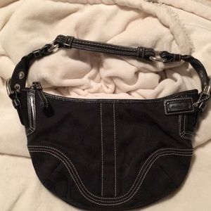 Authentic coach shoulder bag