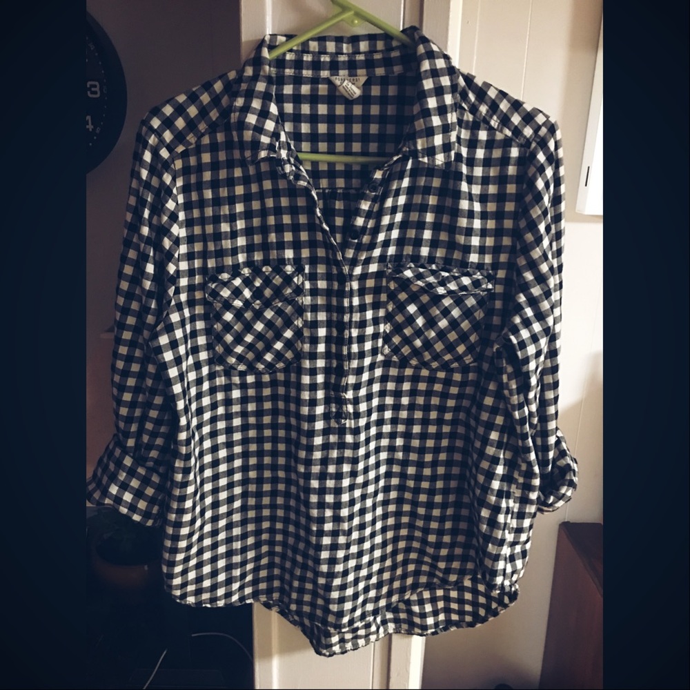 Black & White Flannel