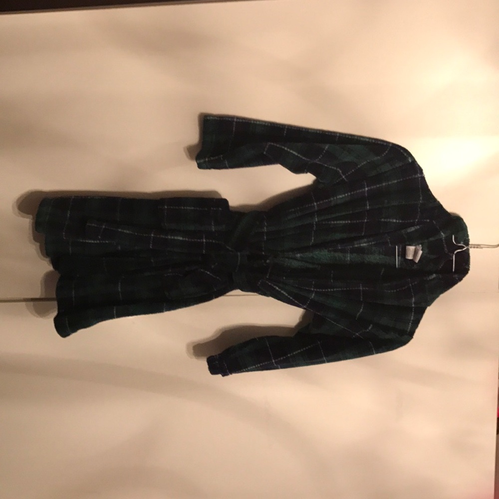Blue & Green checkered robe