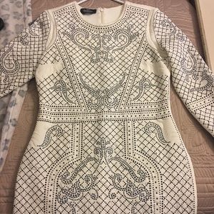 BEBE studded dress