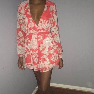 Flowy Floral Romper