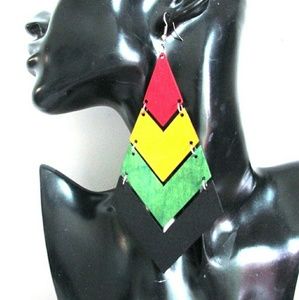 Red, Yellow, Green,and Blue Triangle Shaped