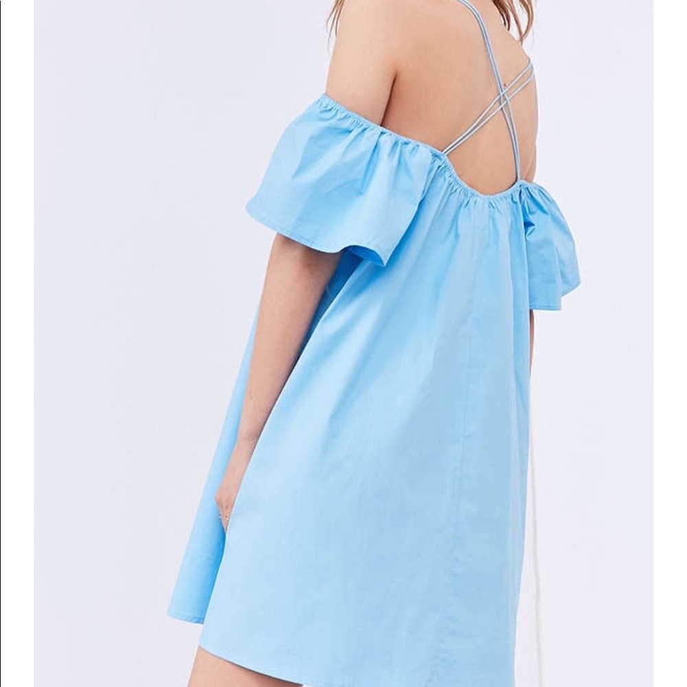 Urban outfitters off the shoulder dress