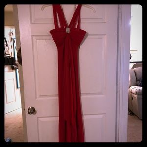 Magenta Long Prom Dress