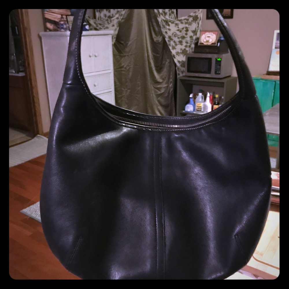 Vintage leather coach bag