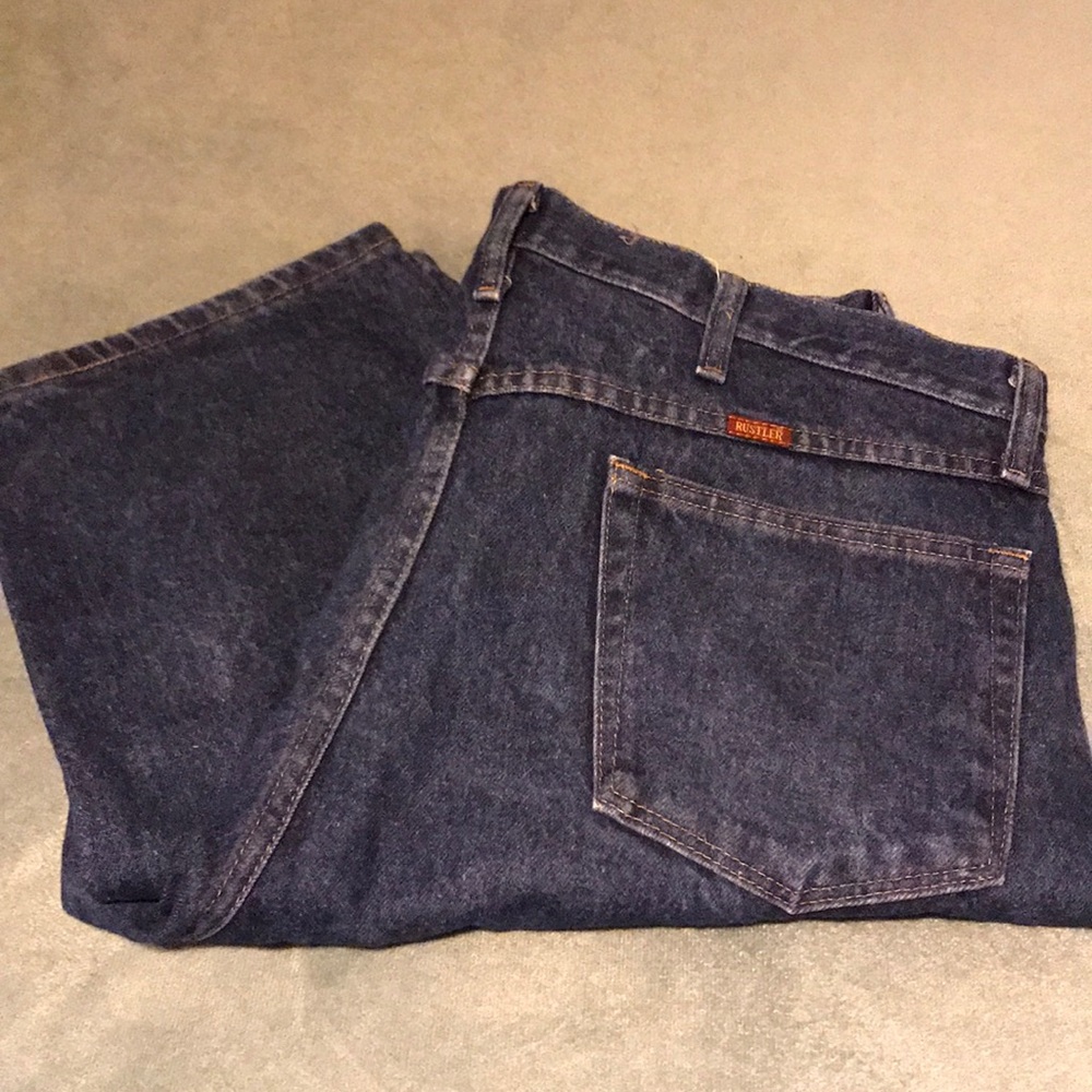 Men's Rustler Jeans Size 38x30