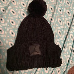 Black Jordan beanie