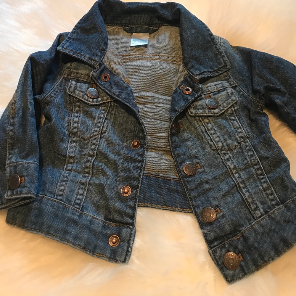 H&M baby boy jean jacket worn once