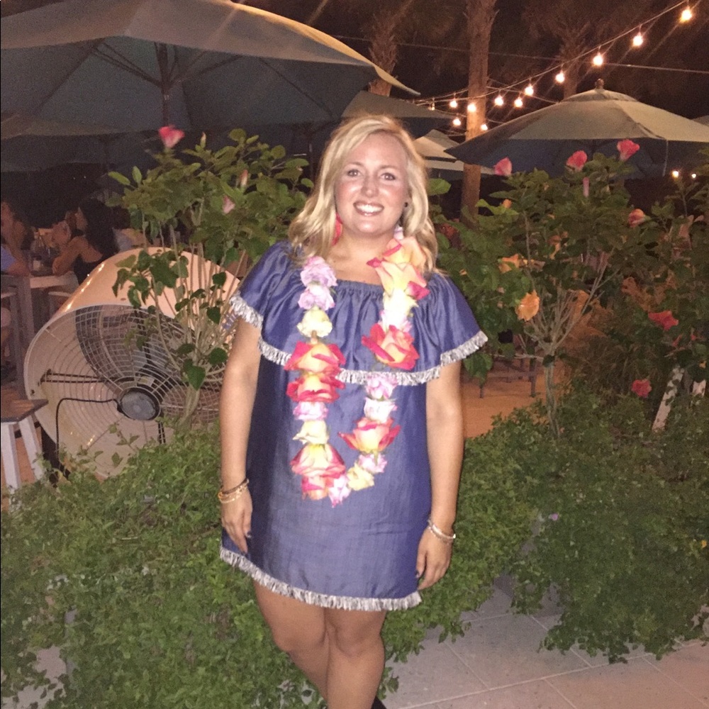 Off the shoulder dress