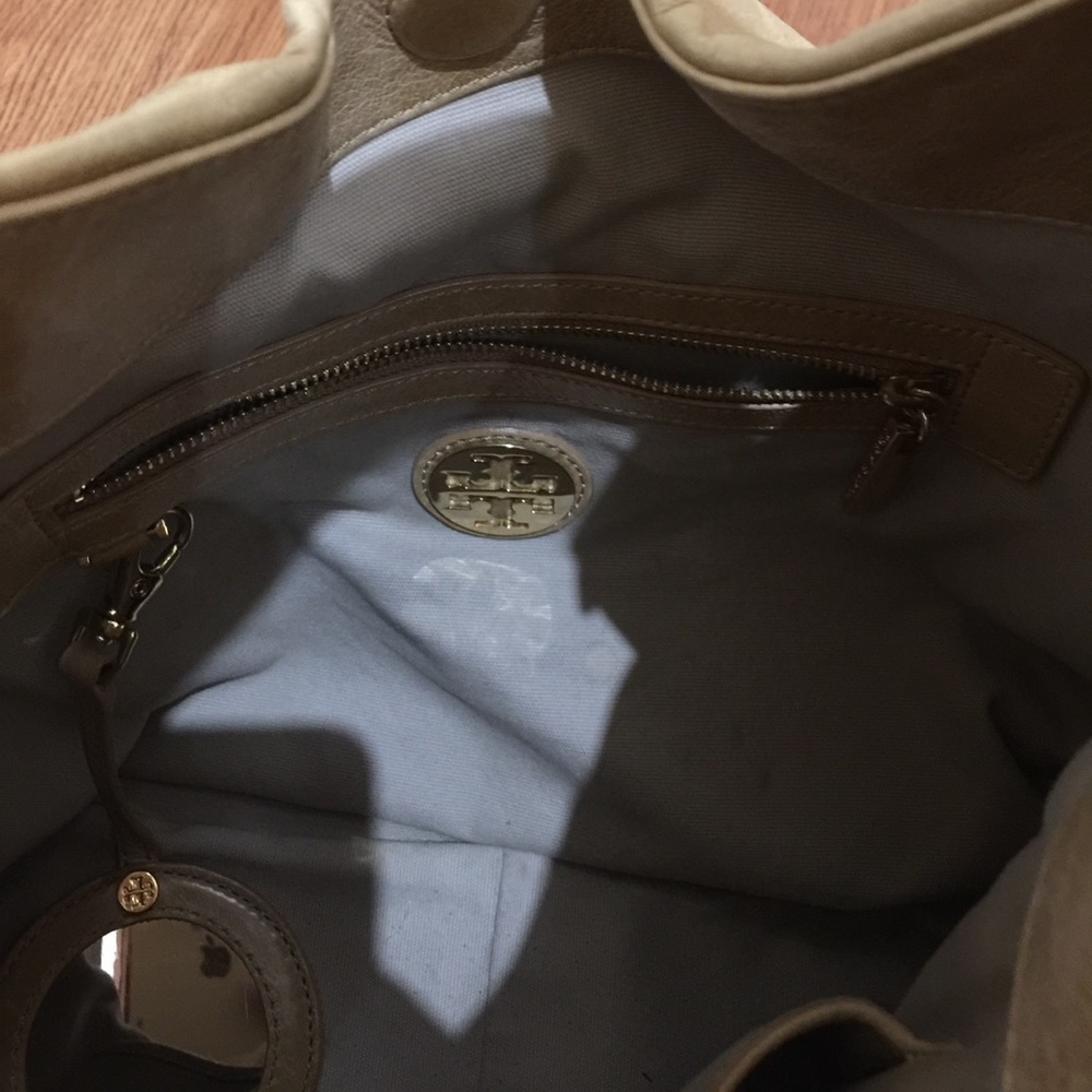 Tory Burch Dena Leather Hobo - Picture 3 of 8